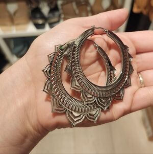 Killstar Hoop Stainless Steel Earrings